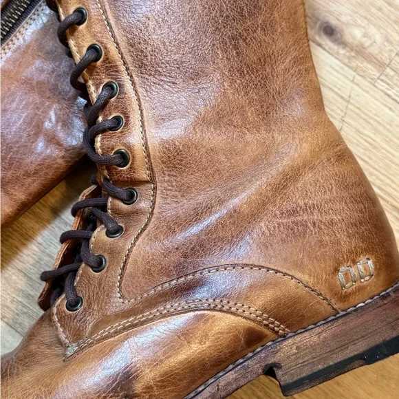 Bed Stu Brown Lace Up Boots - Picture 6 of 8